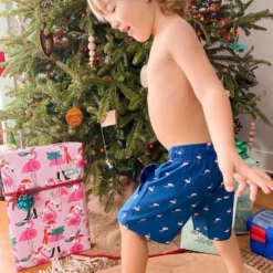 Bermies Kids Swim Trunk In Miami