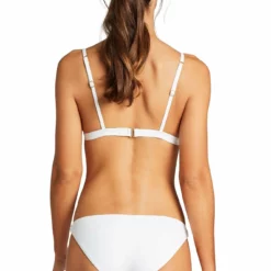 Vitamin A EcoLux Luciana Full Cut Bikini Bottom In White