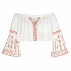 L Space Crawford Top In Ivory CAWTP18-IVO -Sunflair Verkäufe 2018 CAWTP18 IVO