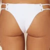 Blue Life Roped Up Skimpy Jacquard Bottom In White 390-9354-WHT -Sunflair Verkäufe 2018 back bottomPlanetBlue BL RESORT SWIM 1255