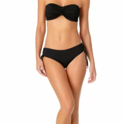 Anne Cole Live In Color Twist Bandeau Bikini Top 27 Anne Cole Live In Color Twist Bandeau Bikini Top -Sunflair Verkäufe 20MT10101 20MB30001 BLK 868