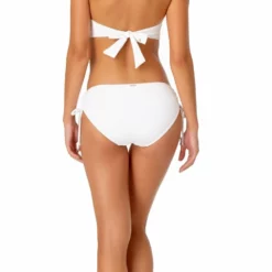 Anne Cole Live In Color Twist Bandeau Bikini Top 17 Anne Cole Live In Color Twist Bandeau Bikini Top -Sunflair Verkäufe 20MT10101 20MB30001 WHT 828