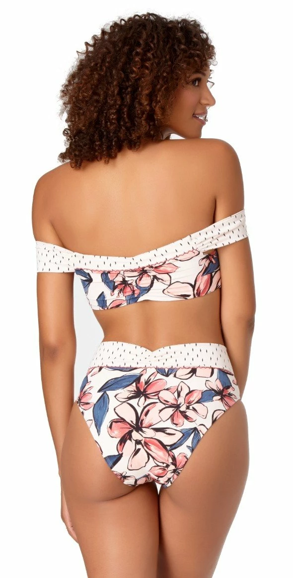 Anne Cole Studio Bondi Floral High Waist Bikini Bottom 3 Anne Cole Studio Bondi Floral High Waist Bikini Bottom