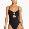 Vitamin A EcoRib Bedette One Piece Swimsuit