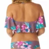 Raisins Tahiti Bloom Miami Bikini Bottom In Moonstone -Sunflair Verkäufe 22A711424 A711477 GREY BACK