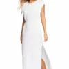 Vitamin A Florence Long Dress In White 1 Vitamin A Florence Long Dress In White -Sunflair Verkäufe 282DLRCWF
