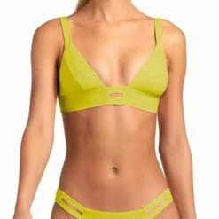 Vitamin A Neutra Bralette In Citron Refresh 40T CTR