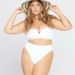 Ribbed Frenchi Bikini Bottom 14 Ribbed Frenchi Bikini Bottom -Sunflair Verkäufe 5795724 LEELEE FRENCHI WHT A 2 Copy