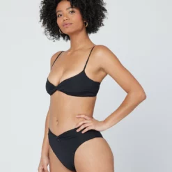 Ringo Bikini Top -Sunflair Verkäufe 5900251 LSRIT21 BLK LSNLB21 BLK DETAIL 2