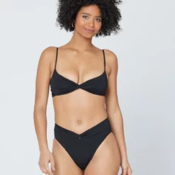 Ringo Bikini Top -Sunflair Verkäufe 5900254 LSRIT21 BLK LSNLB21 BLK FRONT