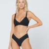 Ribbed Pratt Bikini Bottom 1 Ribbed Pratt Bikini Bottom -Sunflair Verkäufe 5900366 RHVET21 BLK RHPTC21 BLK FRONT 1 2fa9c790 b525 4399 be29 101d1c916f18