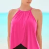 Magicsuit Aubrey One Piece Swimsuit In Rose Pink -Sunflair Verkäufe 6008020 Solids Aubrey ROS F3 1