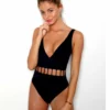 Peixoto The Jade One Piece Swimsuit In Black 31702F-S46-BLK 1 Peixoto The Jade One Piece Swimsuit In Black 31702F-S46-BLK -Sunflair Verkäufe 605 269 peixoto the jade