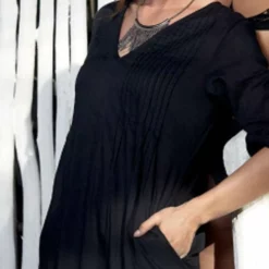 Opera Swim Tender Secret Tunic In Black