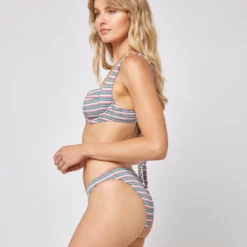 Pique Stripe Camellia Bikini Top -Sunflair Verkäufe 6526624 PICAT22 PICMC22 VPS S 3