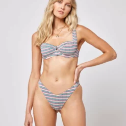 Pique Stripe Cabana Bikini Bottom 20 Pique Stripe Cabana Bikini Bottom -Sunflair Verkäufe 6543234 PICAT22 PICNB22 VPS S 2