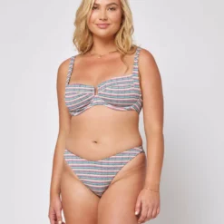 Pique Stripe Cabana Bikini Bottom 24 Pique Stripe Cabana Bikini Bottom -Sunflair Verkäufe 6543238 PICAT22 PICNB22 VPS X 1