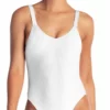 Vitamin A EcoRib Leah Full Coverage One Piece Swimsuit In White 1 Vitamin A EcoRib Leah Full Coverage One Piece Swimsuit In White -Sunflair Verkäufe 76MF ERW 3119 Front