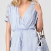Pia Rossini Aubree Short Dress In Light Blue 2 Pia Rossini Aubree Short Dress In Light Blue -Sunflair Verkäufe 77267 PR 3