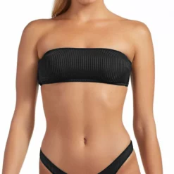 Vitamin A EcoRib Mila Bikini Top In Black 10 Vitamin A EcoRib Mila Bikini Top In Black -Sunflair Verkäufe 902T ERB 812B ERB STRAP 0299 T1
