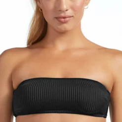 Vitamin A EcoRib Mila Bikini Top In Black 11 Vitamin A EcoRib Mila Bikini Top In Black -Sunflair Verkäufe 902T ERB 812B ERB STRAP 0299 T2