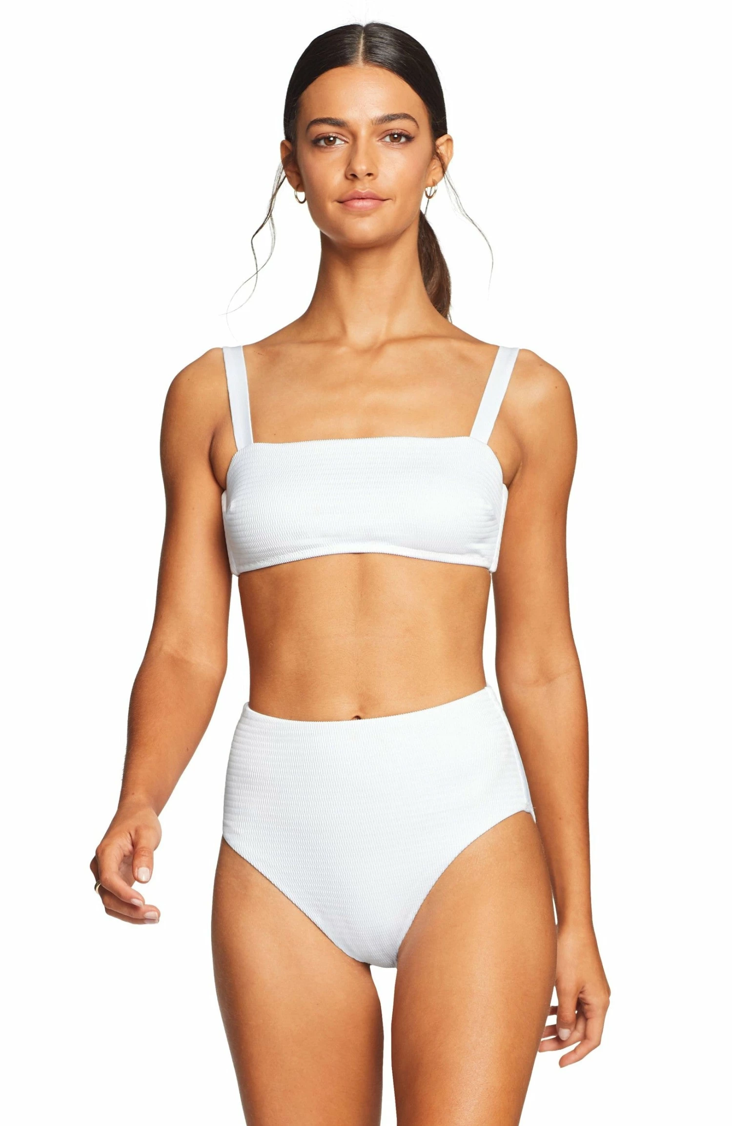 Vitamin A Barcelona Full Cut Bikini Bottom In White EcoTex 4 Vitamin A Barcelona Full Cut Bikini Bottom In White EcoTex – Bild 2
