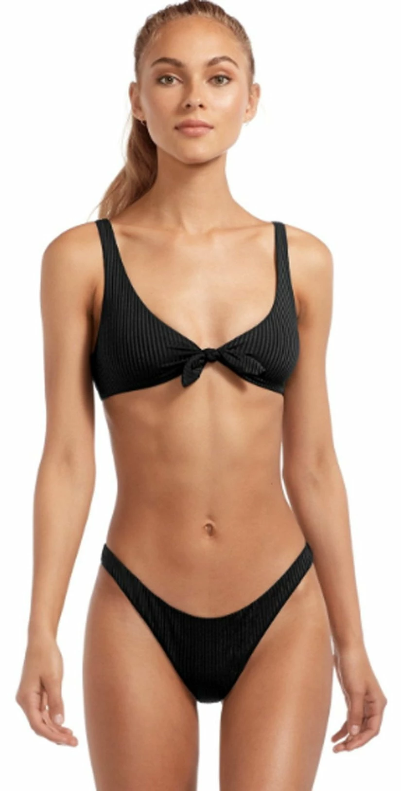 Vitamin A EcoRib Lou Bikini Top In Black 3 Vitamin A EcoRib Lou Bikini Top In Black