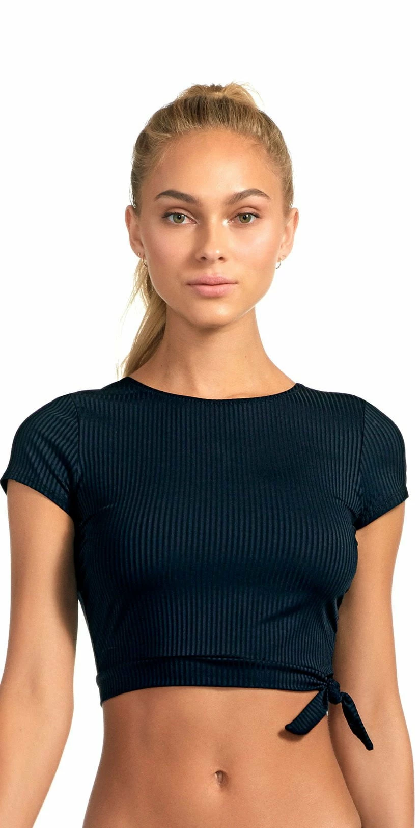 Vitamin A EcoRib Rica Crop Top In Black 5 Vitamin A EcoRib Rica Crop Top In Black – Bild 3