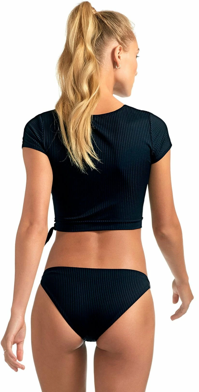 Vitamin A EcoRib Rica Crop Top In Black 4 Vitamin A EcoRib Rica Crop Top In Black – Bild 2