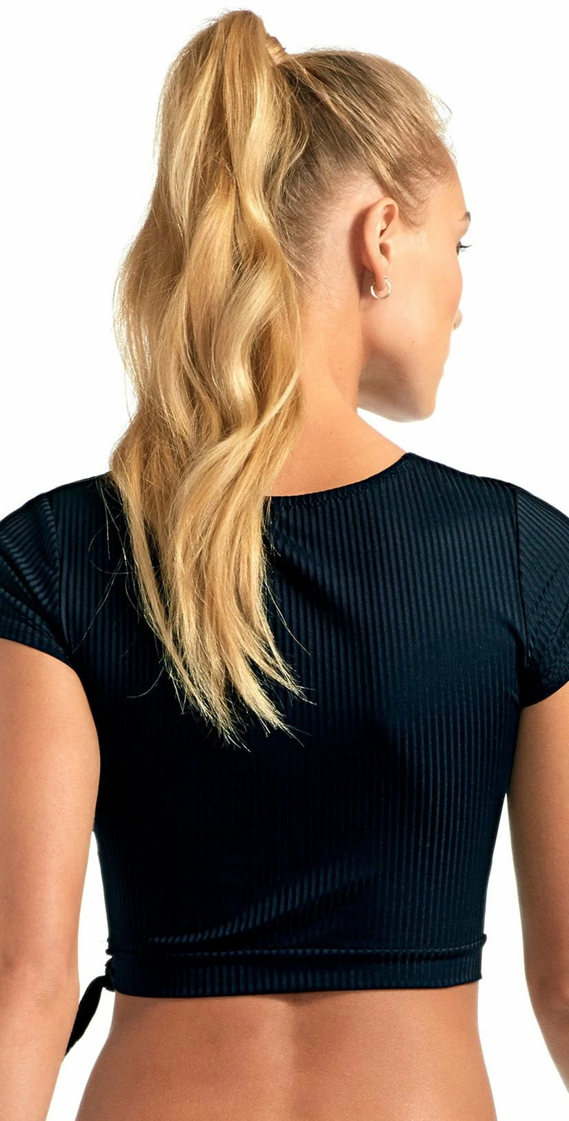 Vitamin A EcoRib Rica Crop Top In Black 6 Vitamin A EcoRib Rica Crop Top In Black – Bild 4