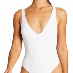 Vitamin A EcoLux Alana One Piece Swimsuit In White