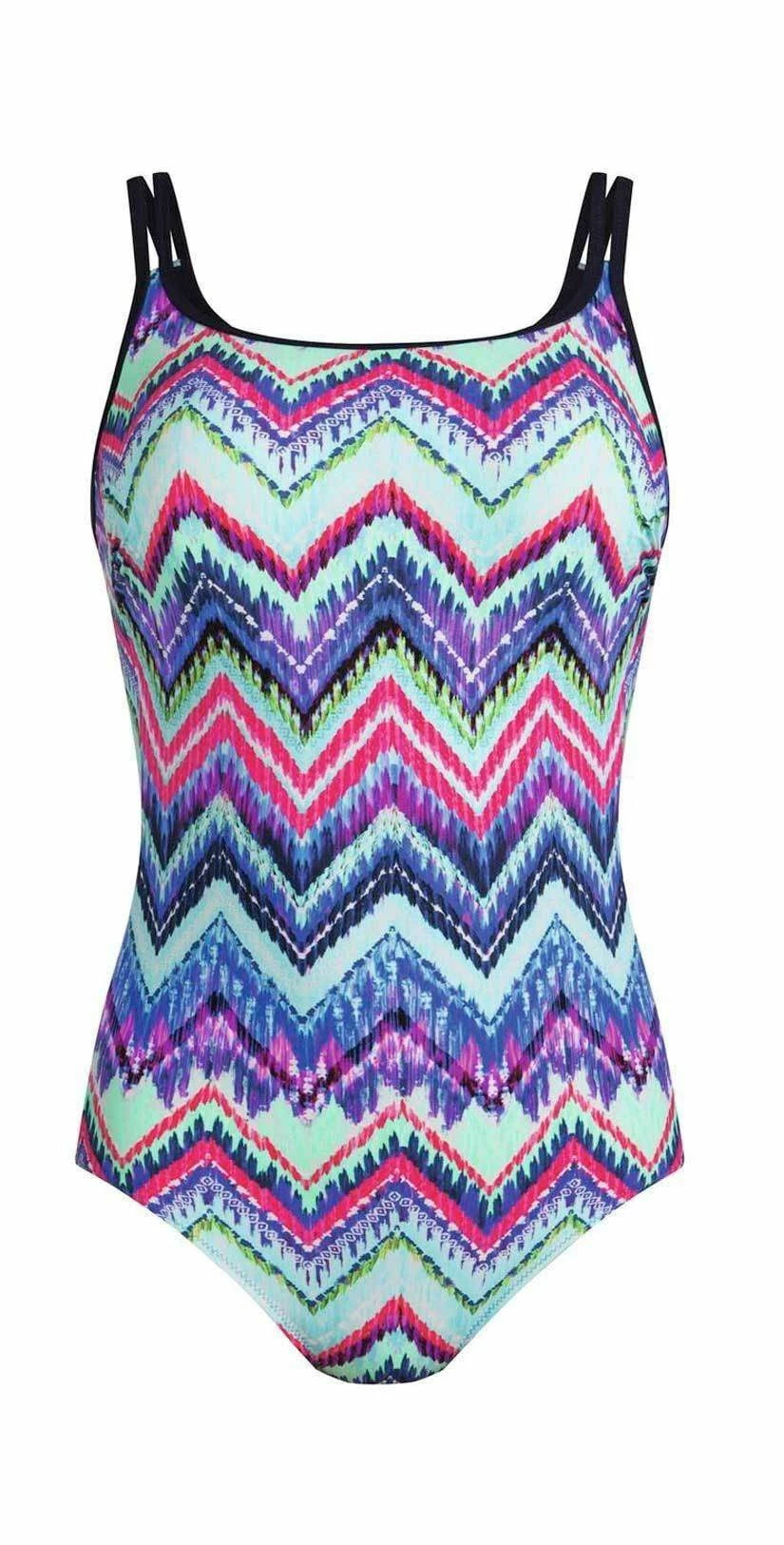 Anita Care Chevron Tie Dye Mastectomy One Piece 6232-009 4 Anita Care Chevron Tie Dye Mastectomy One Piece 6232-009 – Bild 2