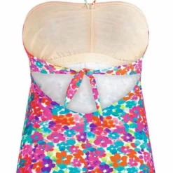 Anita Maternity Samoa Bandeau One Piece Swimsuit 9520-009 8 Anita Maternity Samoa Bandeau One Piece Swimsuit 9520-009 -Sunflair Verkäufe Anita maternity floral bandeau cutout back