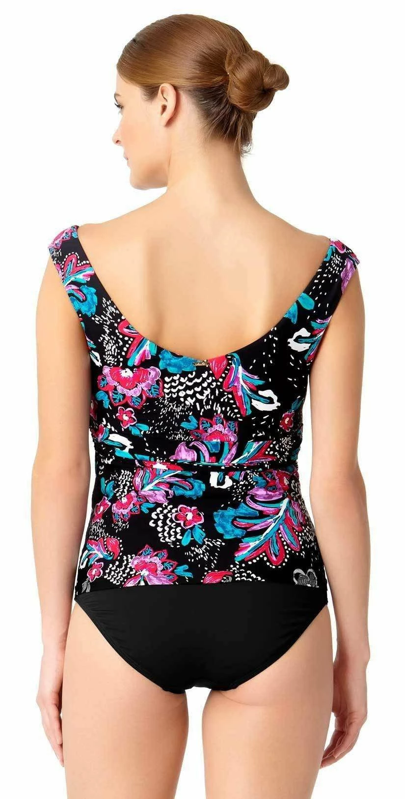 Anne Cole Off The Shoulder Wrap Tankini Top 4 Anne Cole Off The Shoulder Wrap Tankini Top – Bild 2