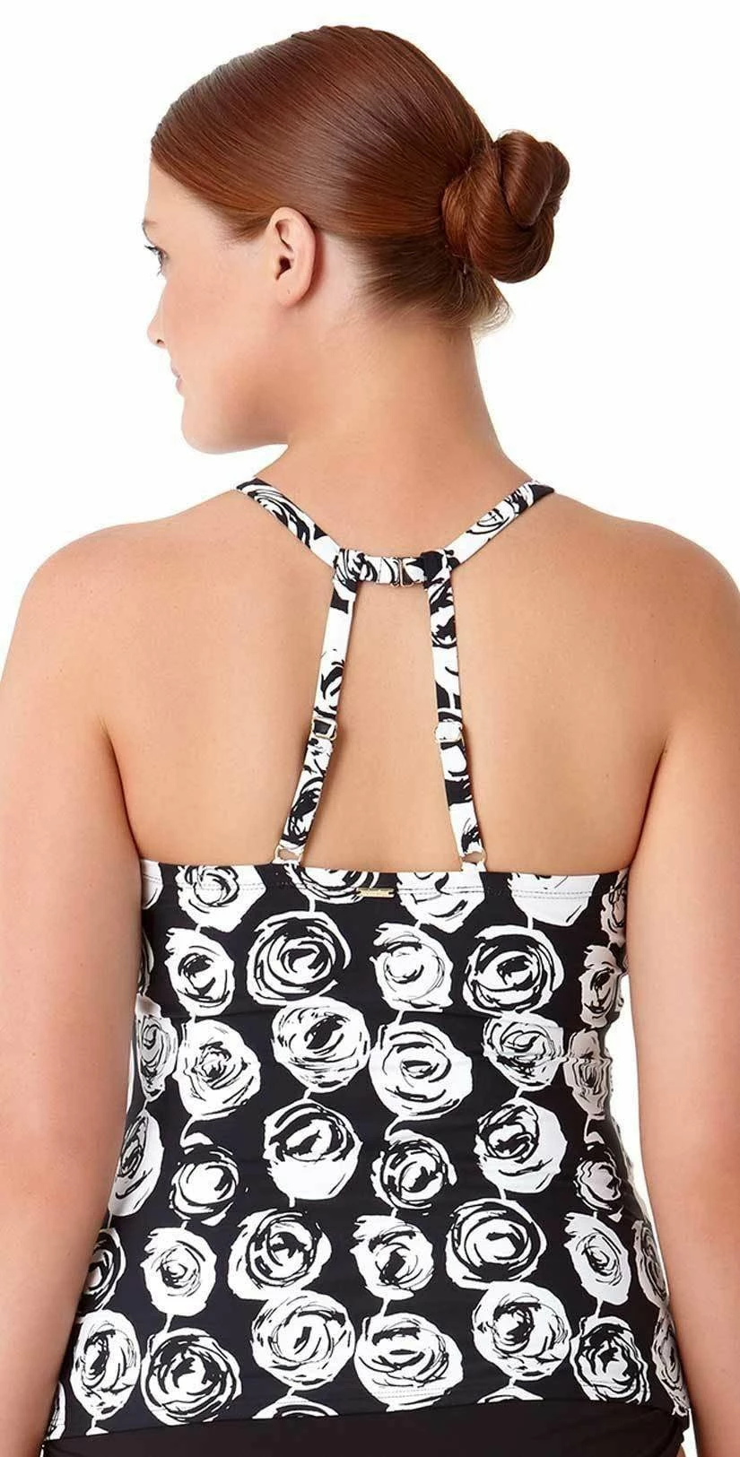 Anne Cole Plus Coming Up High Neck Tankini Top 4 Anne Cole Plus Coming Up High Neck Tankini Top – Bild 2
