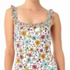 Anne Cole Lazy Daisy Flounce One Piece Swimsuit In White 2 Anne Cole Lazy Daisy Flounce One Piece Swimsuit In White -Sunflair Verkäufe Anne Cole Lazy Daisy Flounce White Maillot18MO00360 WHITE F
