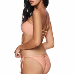 Beach Bunny Ireland Skimpy Bottom In Whiskey Rose