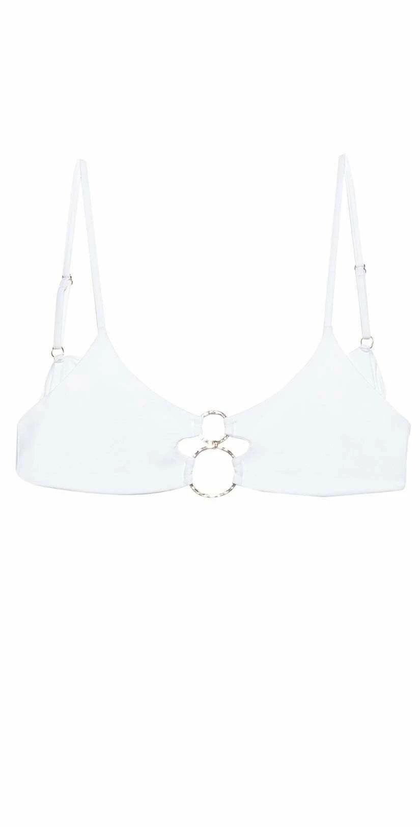 Beach Bunny Lexi Bralette Bikini Top B19117T0 White 5 Beach Bunny Lexi Bralette Bikini Top B19117T0 White – Bild 3