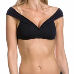 Becca Color Play American Fit Shirred Bikini Bottom -Sunflair Verkäufe Becca SOCIALITE Portrait Bra American 1FRONT Black 1200x1800 4135bb5c 7b04 4a05 8666 6ecaea0aab7f