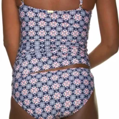 Helen Jon Classic Hipster Bikini Bottom In Compass Geo