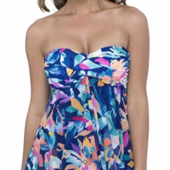 Profile By Gottex Bermuda Breeze Flyaway One Piece Swimsuit