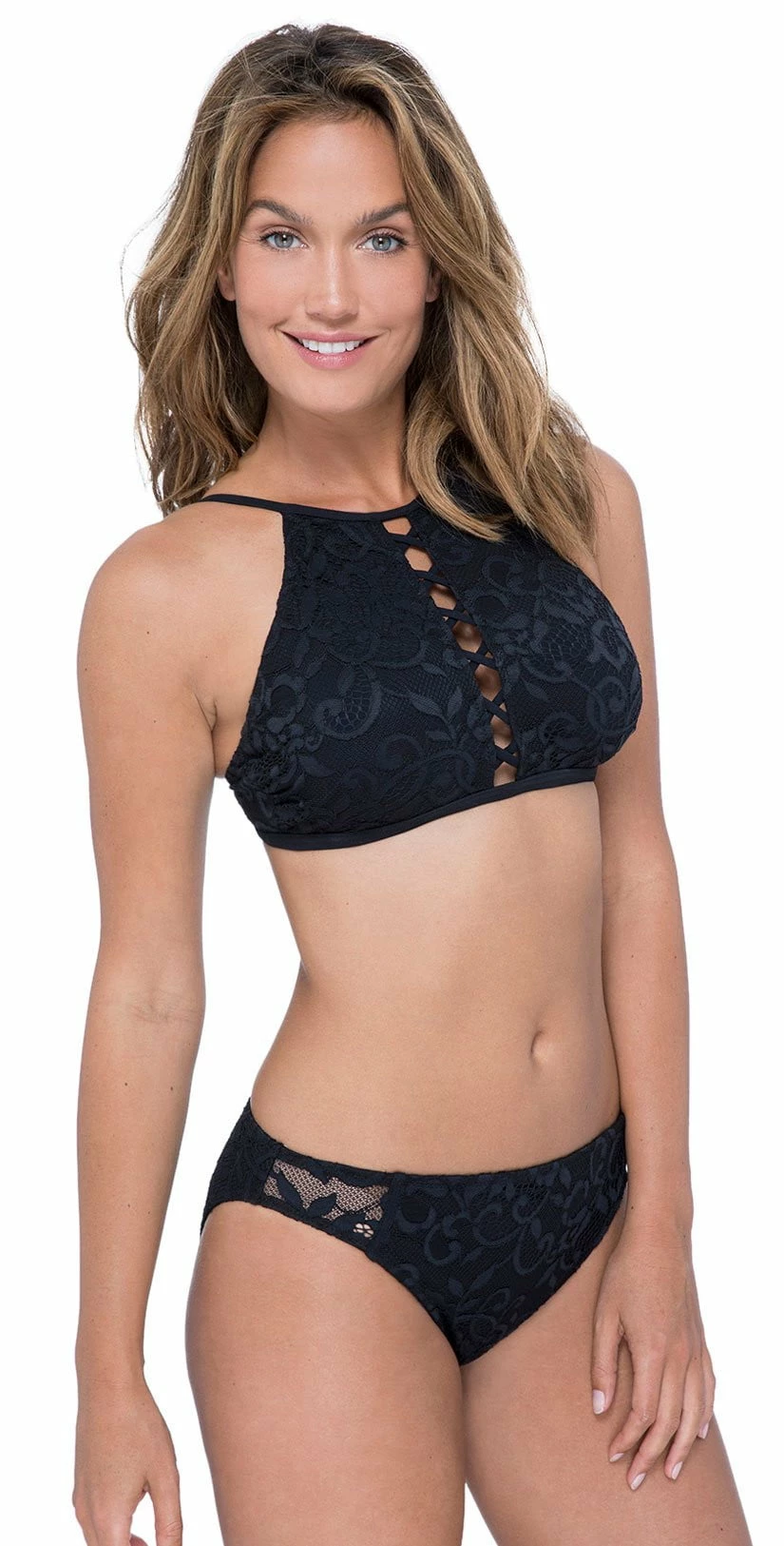 Profile By Gottex Shalimar High Neck Bikini Top 3 Profile By Gottex Shalimar High Neck Bikini Top