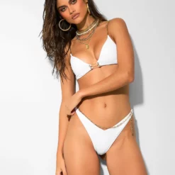 Serena Tango Bottom - White -Sunflair Verkäufe EDITORIAL SERENA TRIANGLE TOP SERENA TANGO WHITE