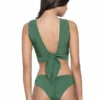 PQ Swim Emerald Basic Ruched Teeny Bottoms -Sunflair Verkäufe EME 211Temeraldteenybottomback