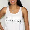Ete Apparel Sunkissed White Tank Top 1-10-WHT-SK-17-P -Sunflair Verkäufe Ete Apparel sunkissed tank top