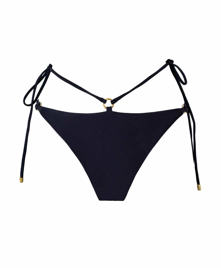 PQ Swim Black Pier Tie Bottoms 4 PQ Swim Black Pier Tie Bottoms – Bild 2