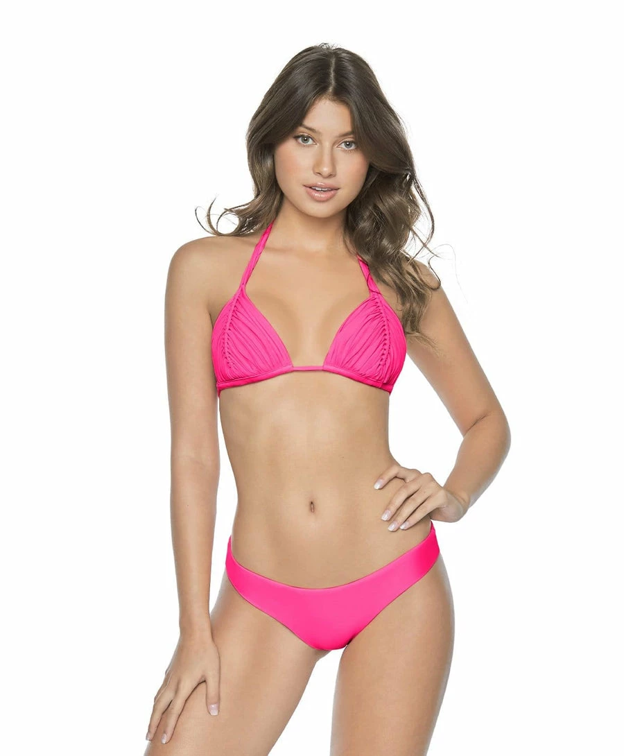 PQ Swim Hot Pink Isla Tri Top 3 PQ Swim Hot Pink Isla Tri Top