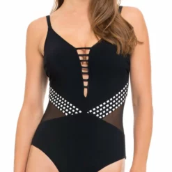 Profile By Gottex Hollywood One Piece Swimsuit In Black E854-2074-001