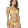 PQ Swim Yellow Polka Dot Triangle Top 2 PQ Swim Yellow Polka Dot Triangle Top -Sunflair Verkäufe J20 STUDIO 14 YDT 130R YDT 2132
