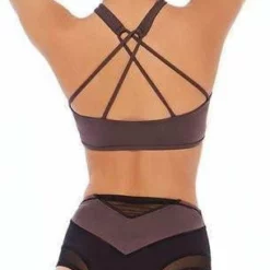 L Space Nevada Bitsy High Waist Bottom In Pebble LANEB17-PEB -Sunflair Verkäufe L Space Sirra Tank and Nevada Bikini back LASIT17 PEB LANEB17 PEB grande 6d248929 ce7f 4531 b841 d072372b27a1